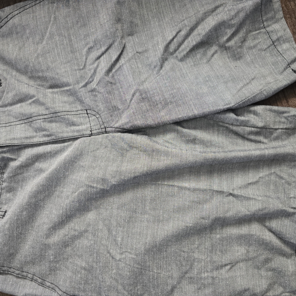 Gray Casual Shorts
